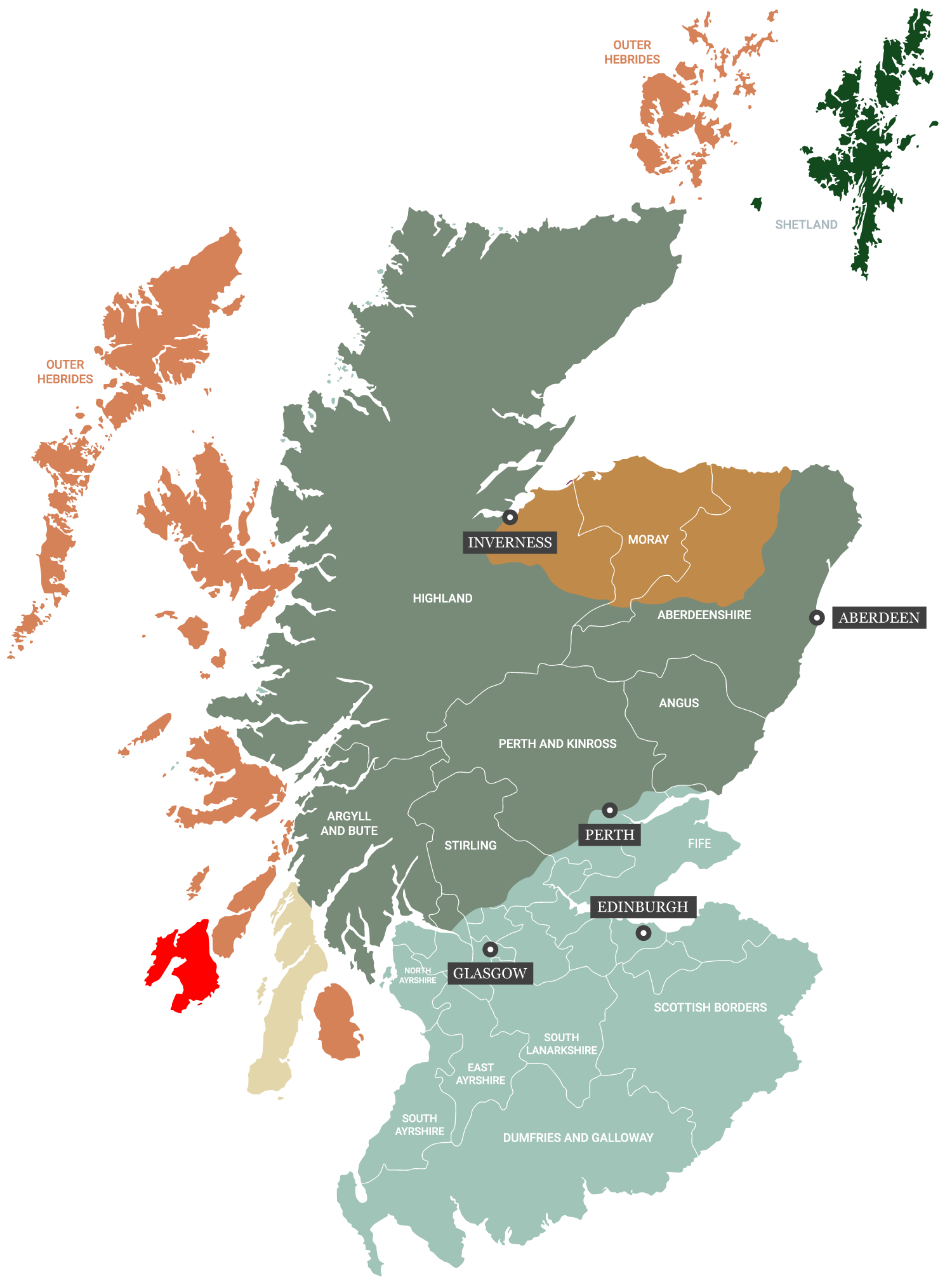 SCOTLAND-MAP